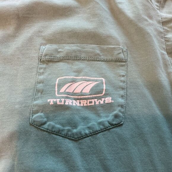 The Foundry Supply Co. Men's Teal Long Sleeve Tee Medium - Picture 4 of 6